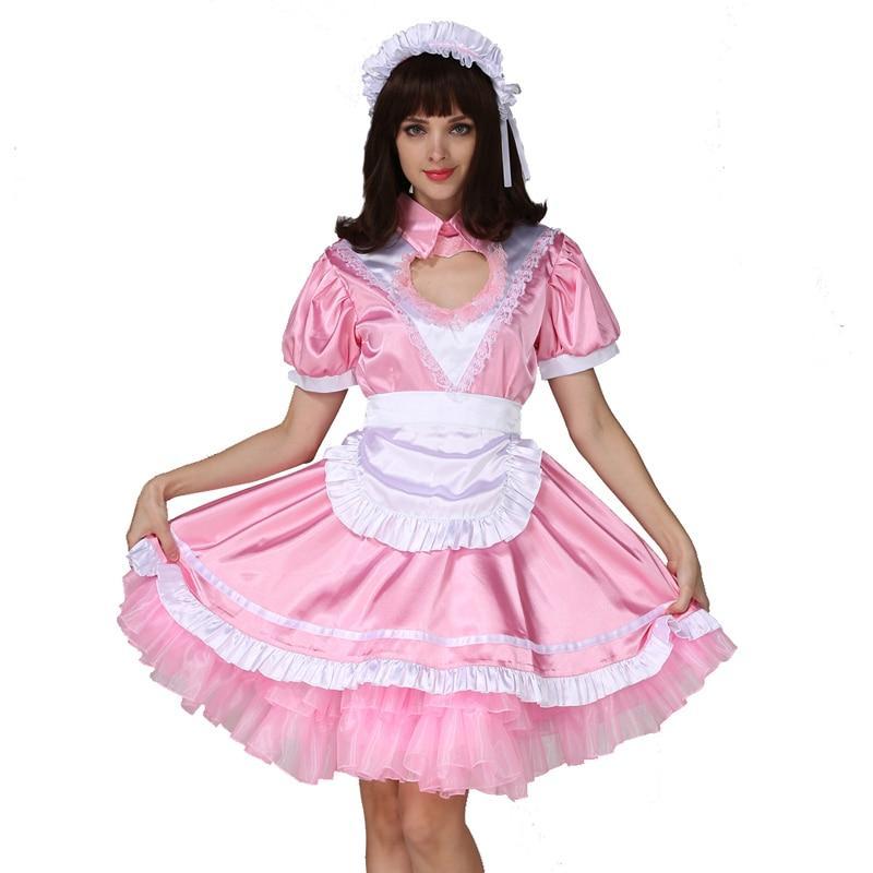 "Sissy Maid Gloria" Lockable Dress - Sissy Panty Shop