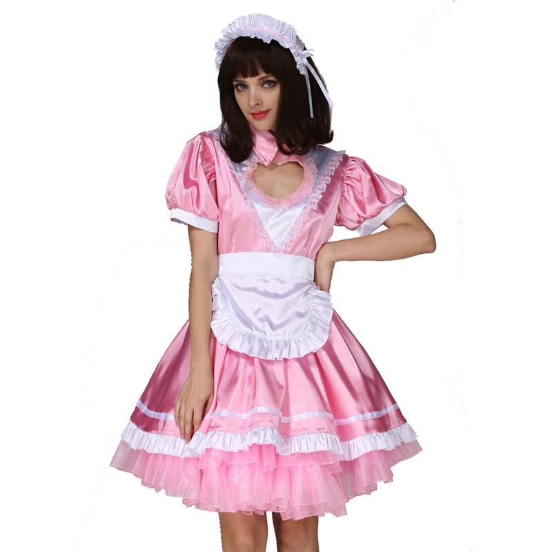 "Sissy Maid Gloria" Lockable Dress - Sissy Panty Shop