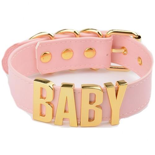 ABDL "Baby" Choker - Sissy Panty Shop