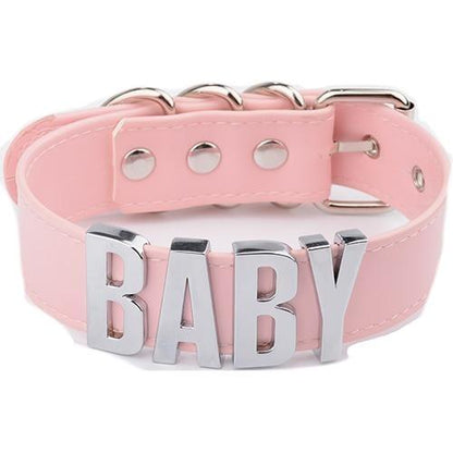 ABDL "Baby" Choker - Sissy Panty Shop