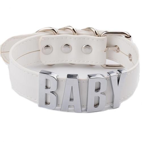 ABDL "Baby" Choker - Sissy Panty Shop