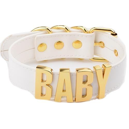 ABDL "Baby" Choker - Sissy Panty Shop