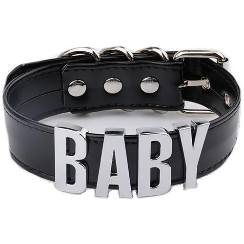 ABDL "Baby" Choker - Sissy Panty Shop