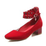 "Sissy Dinorah" Ankle Strap Shoes - Sissy Panty Shop