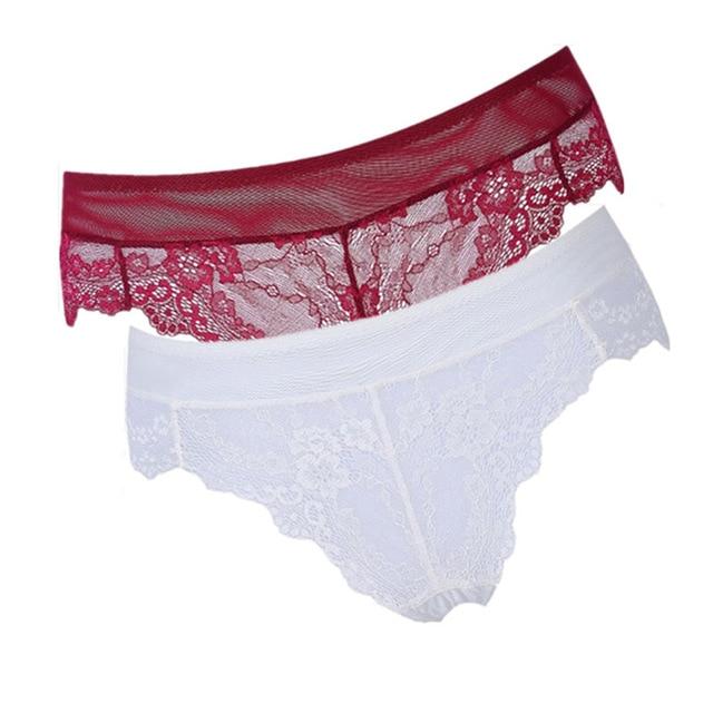 "Sissy Ruby" 2 Piece Lace Panty Set - Sissy Panty Shop