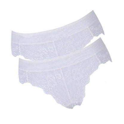 "Sissy Ruby" 2 Piece Lace Panty Set - Sissy Panty Shop