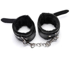 Faux Fur Handcuffs - Sissy Panty Shop