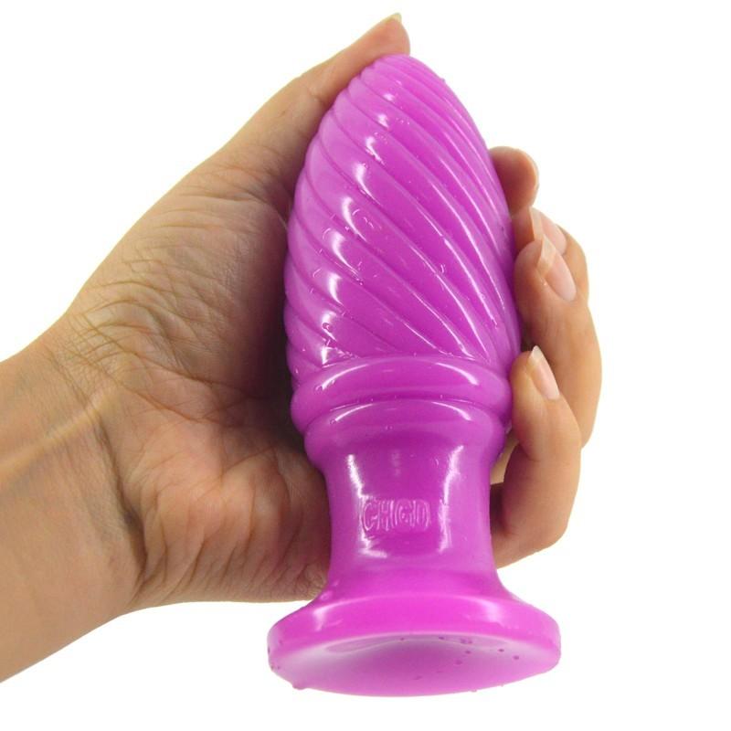 Screw Thread Anal Plug - Sissy Panty Shop