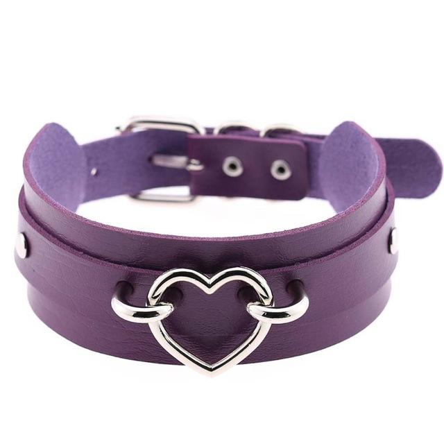 "Sissy Cassandra" Heart Choker - Sissy Panty Shop