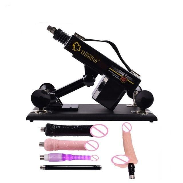 "Tranny Rebecca" Retractable Sex Machine - Sissy Panty Shop