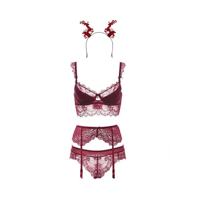 "Sissy Alina" 4 Piece Lingerie Set - Sissy Panty Shop