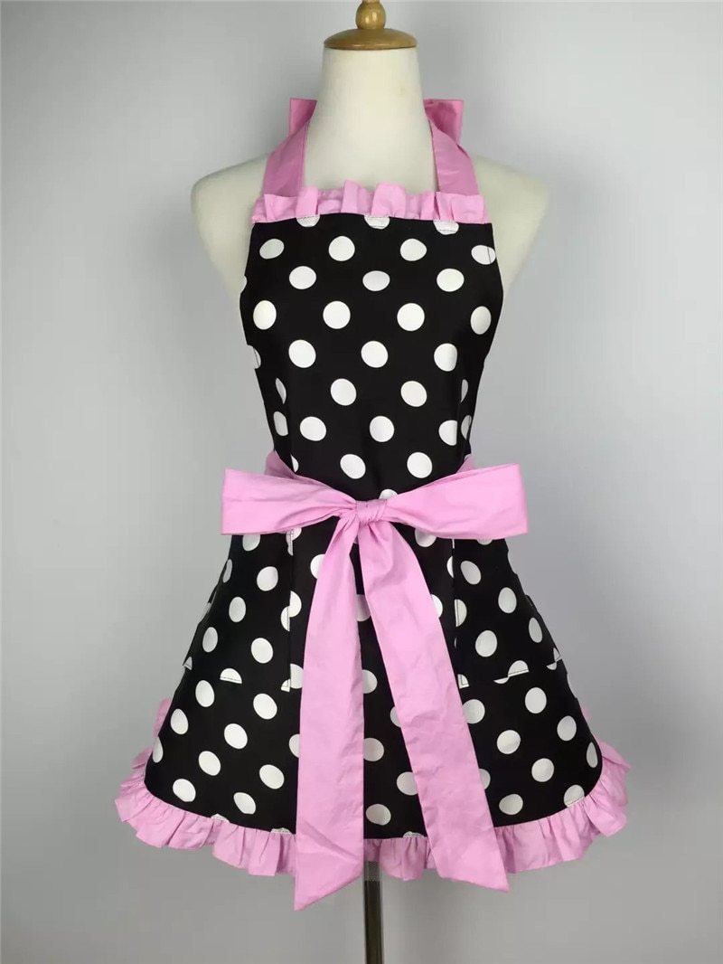 Polka Dot Sissy Apron - Sissy Panty Shop