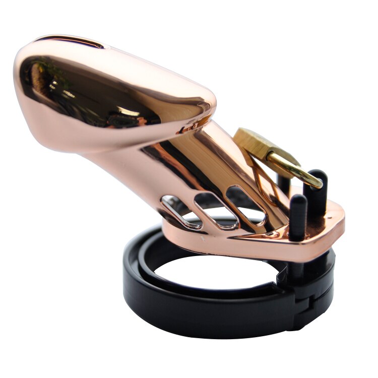 Luxury Gold Chastity Cage - Sissy Panty Shop