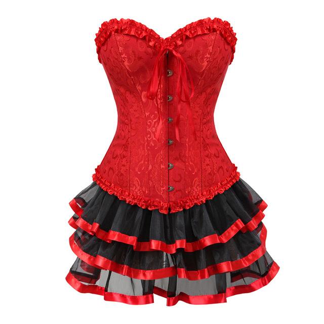 "Spanish Sissy" Corset Dress - Sissy Panty Shop