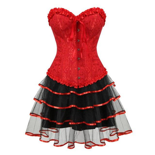 "Spanish Sissy" Corset Dress - Sissy Panty Shop