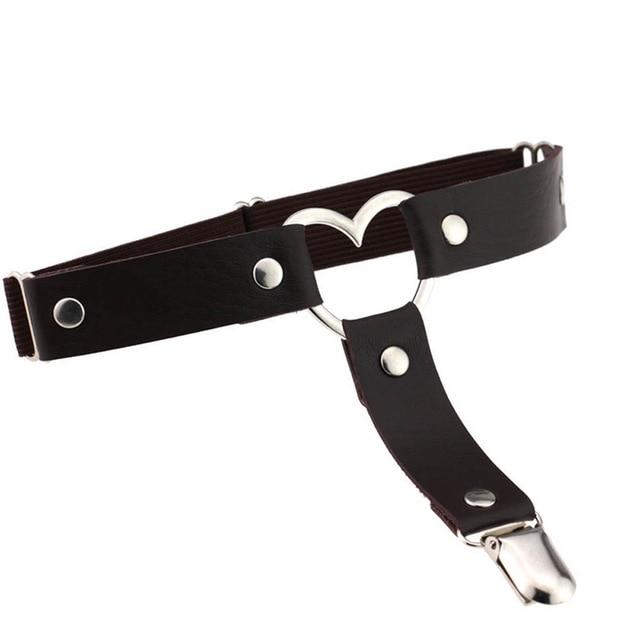 Love Heart Leg Garters - Sissy Panty Shop