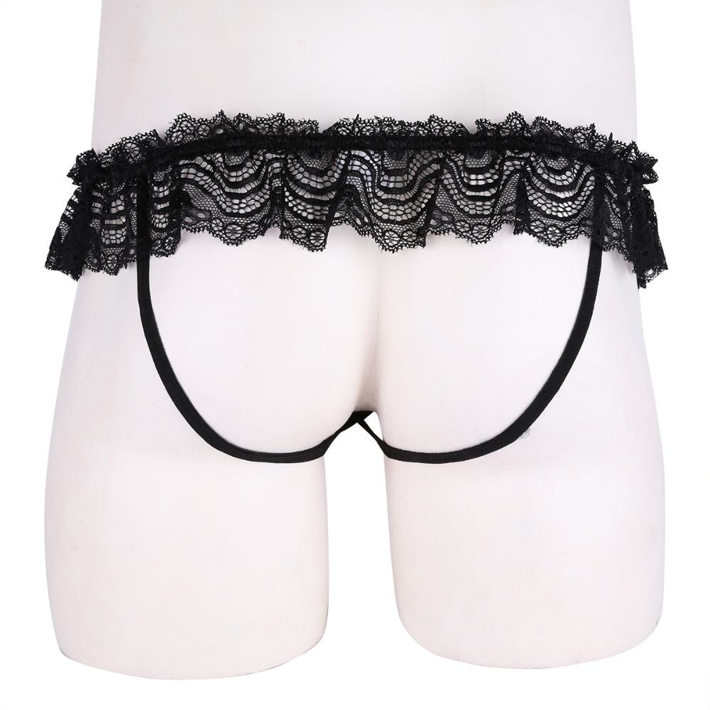 "Sissy Pam" Lace Thong - Sissy Panty Shop