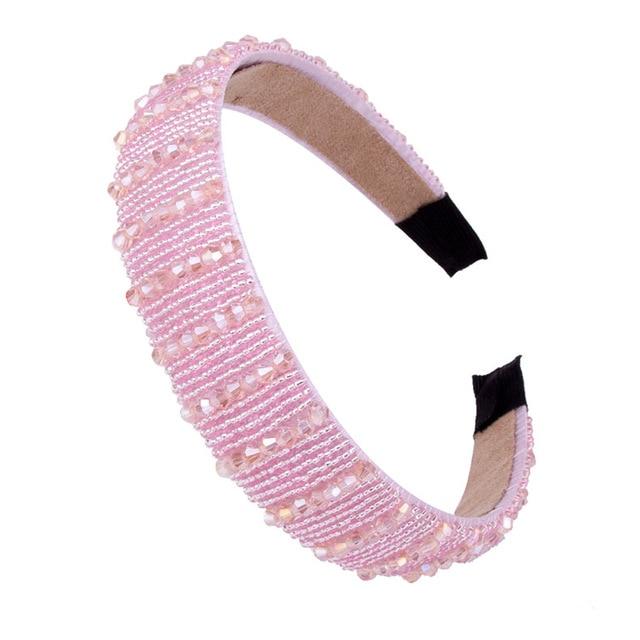 "Sissy Mia" Crystal Beaded Headband - Sissy Panty Shop