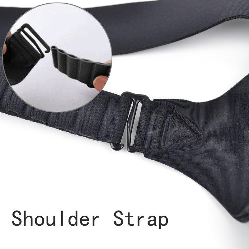 Black Crossdressing Pocket Bra With Silicone Inserts - Sissy Panty Shop