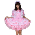 "Sissy Nancy" Lockable Satin Dress - Sissy Panty Shop