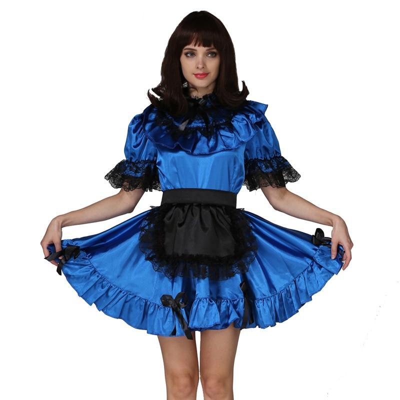 Lockable Sissy Maid Dress - Sissy Panty Shop