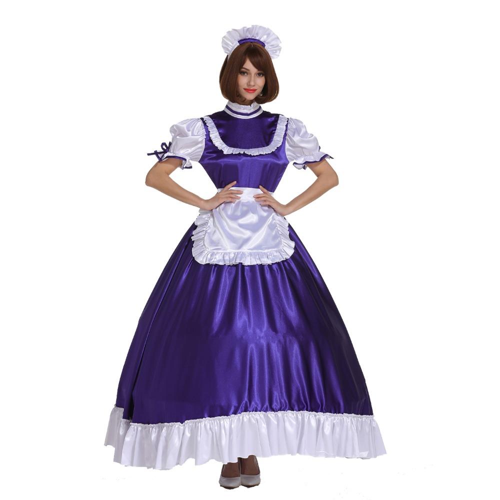 "Sissy Leyla" Lockable Maid Dress - Sissy Panty Shop