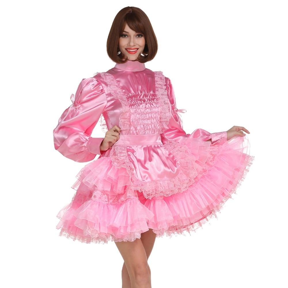 "Sissy Lorraine" Lockable Maid Dress - Sissy Panty Shop