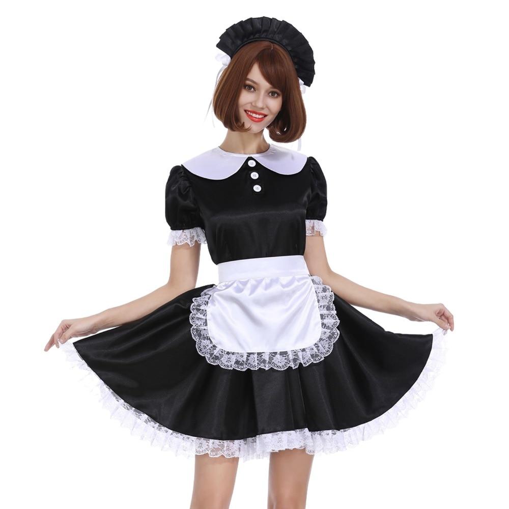 Lockable Sissy Maid Dress