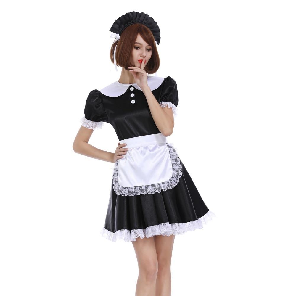 Lockable Sissy Maid Dress - Sissy Panty Shop