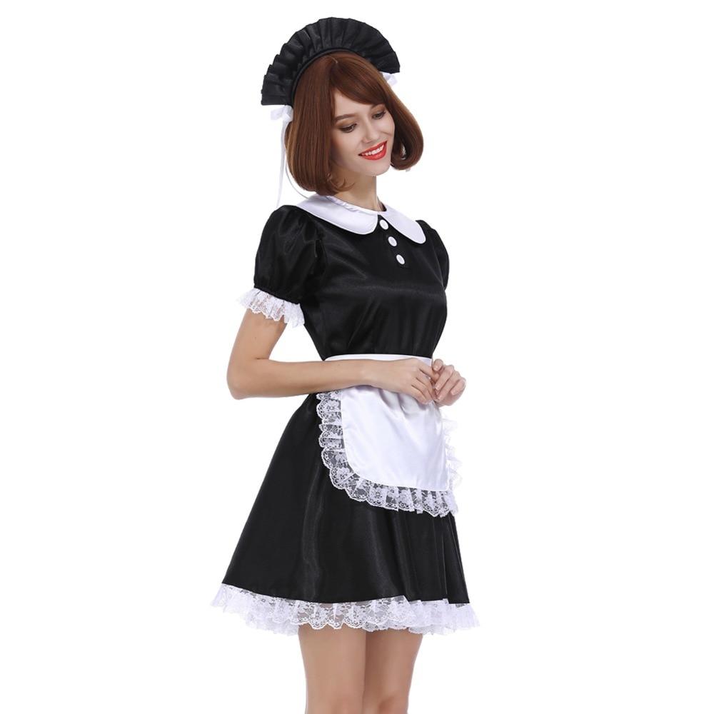 Lockable Sissy Maid Dress - Sissy Panty Shop