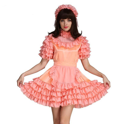 Lockable Sissy Maid Dress - Sissy Panty Shop