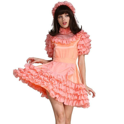 Lockable Sissy Maid Dress - Sissy Panty Shop