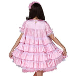 Baby Sissy Lockable Satin Dress - Sissy Panty Shop