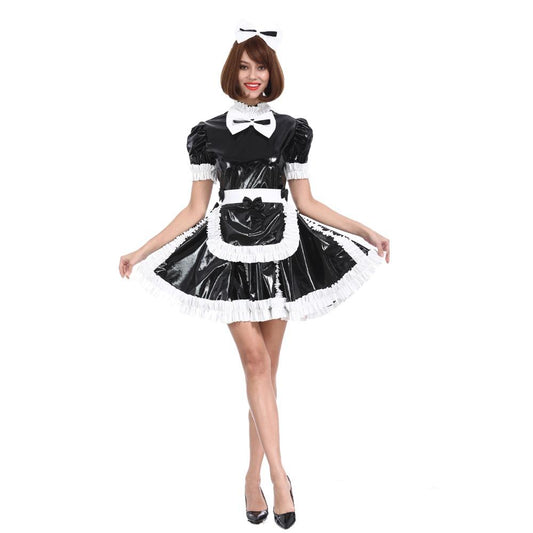 Lockable Sissy Maid Dress - Sissy Panty Shop