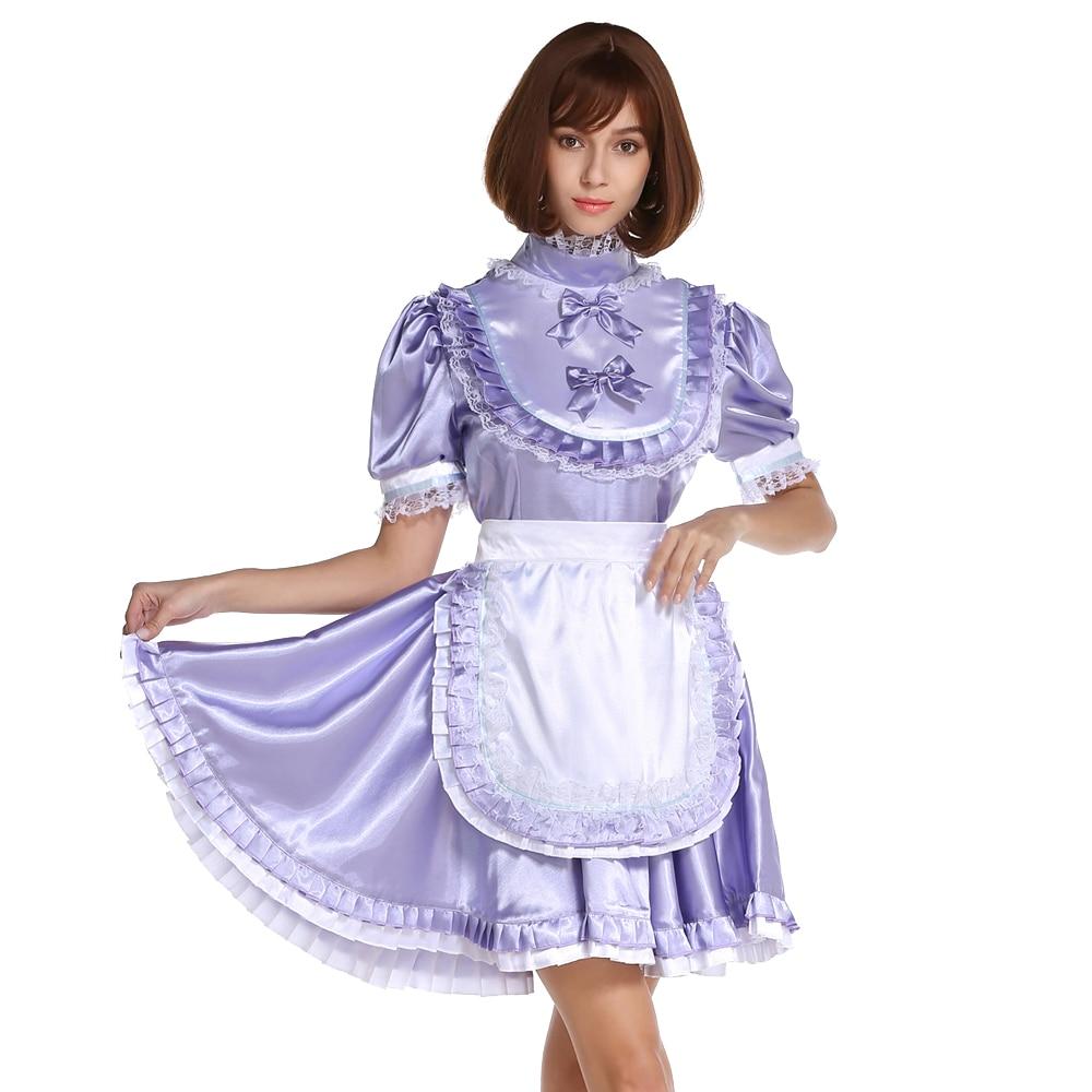 "Sissy Ada" Lockable Sissy Maid Dress - Sissy Panty Shop