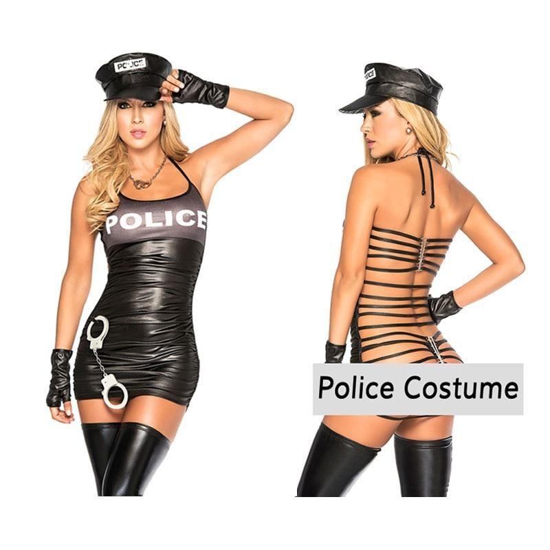 Sexy Police Costume - Sissy Panty Shop
