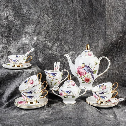 European Porcelain Sissy Maid Tea Set - Sissy Panty Shop