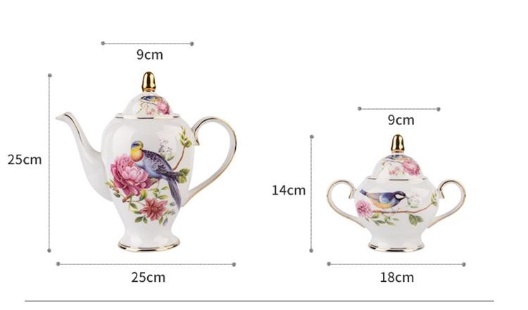 European Porcelain Sissy Maid Tea Set - Sissy Panty Shop