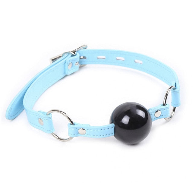 Lockable Silicone Ball Gag - Sissy Panty Shop