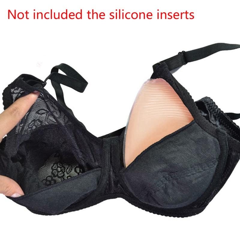 Black Crossdressing Pocket Bra