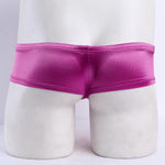 Wetlook Solid Bulge Pouch Underwear - Sissy Panty Shop