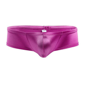 Wetlook Solid Bulge Pouch Underwear - Sissy Panty Shop