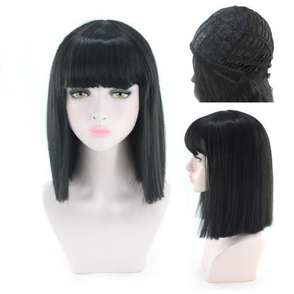 "Sissy Slave Nancy" Wig w/ Bangs - Sissy Panty Shop