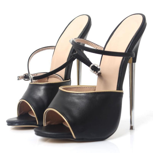 "Sissy Lorie" Spike Heel Sandals - Sissy Panty Shop