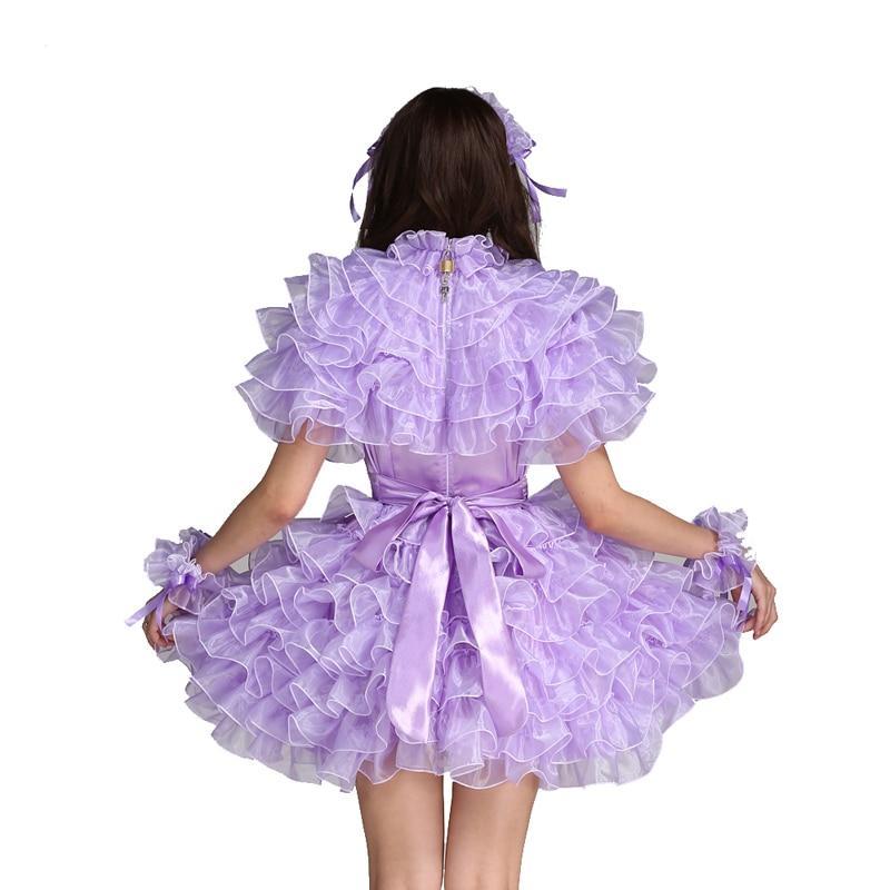 Lockable Organza Sissy Dress - Sissy Panty Shop