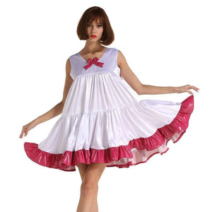 "Sissy Flor" Lockable Maid Dress - Sissy Panty Shop