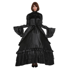 Gothic Lockable Sissy Dress - Sissy Panty Shop