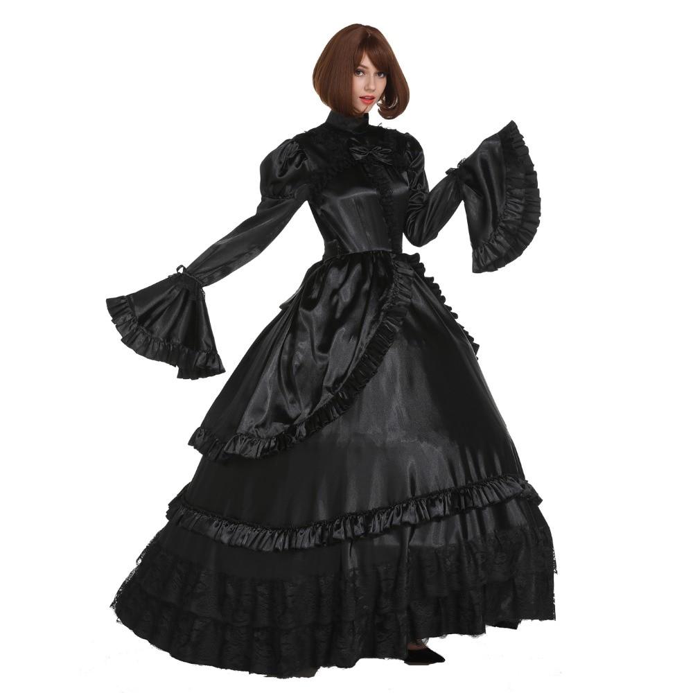 Gothic Lockable Sissy Dress - Sissy Panty Shop