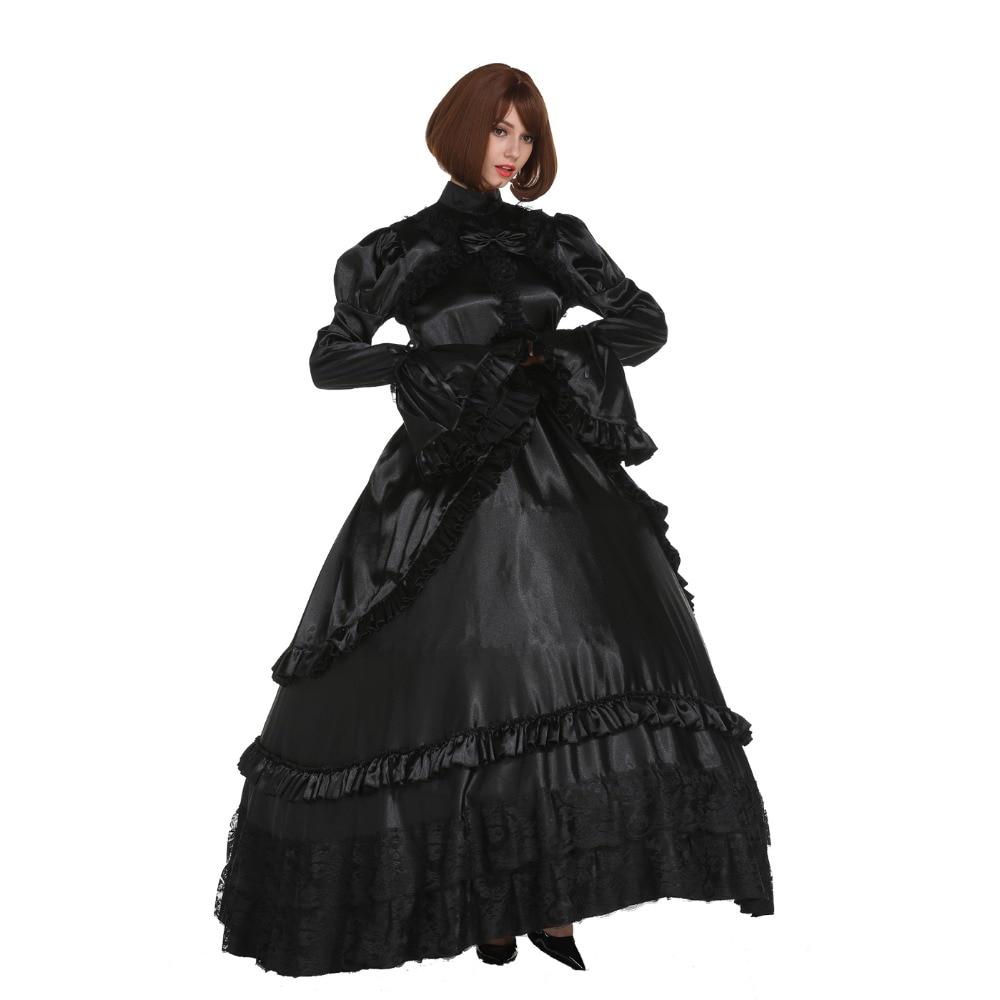 Gothic Lockable Sissy Dress - Sissy Panty Shop