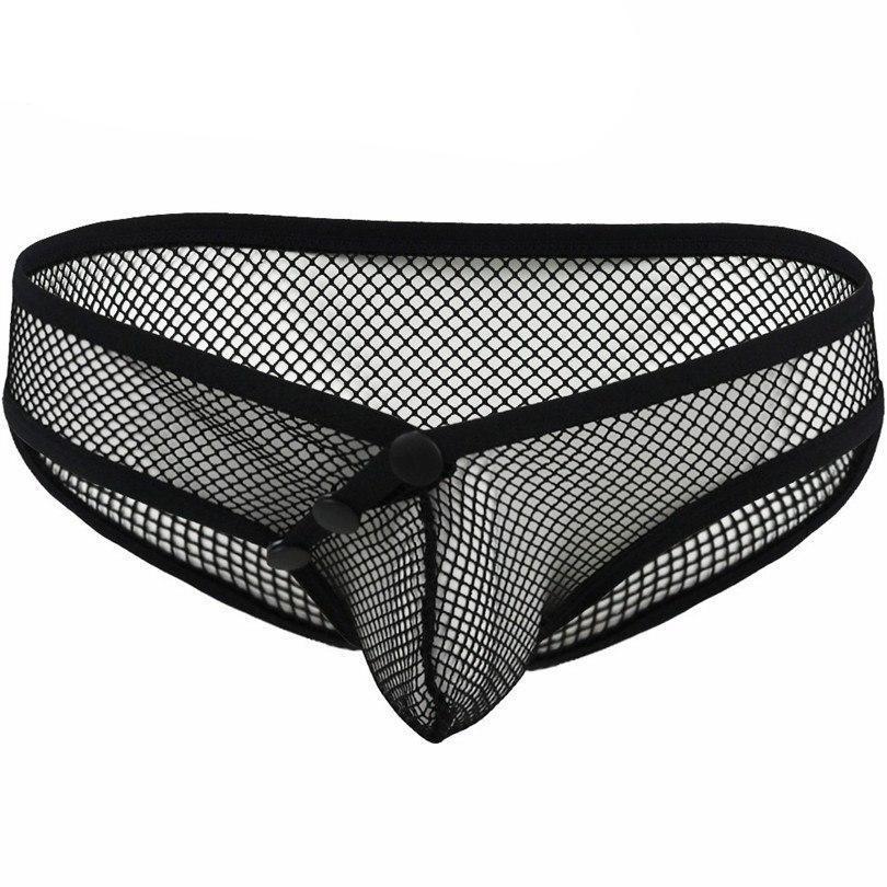 Sexy Mesh Low Rise Bikini Briefs - Sissy Panty Shop